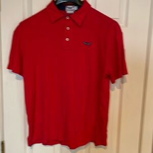 Red Cotton Limo Land Pima Polo L